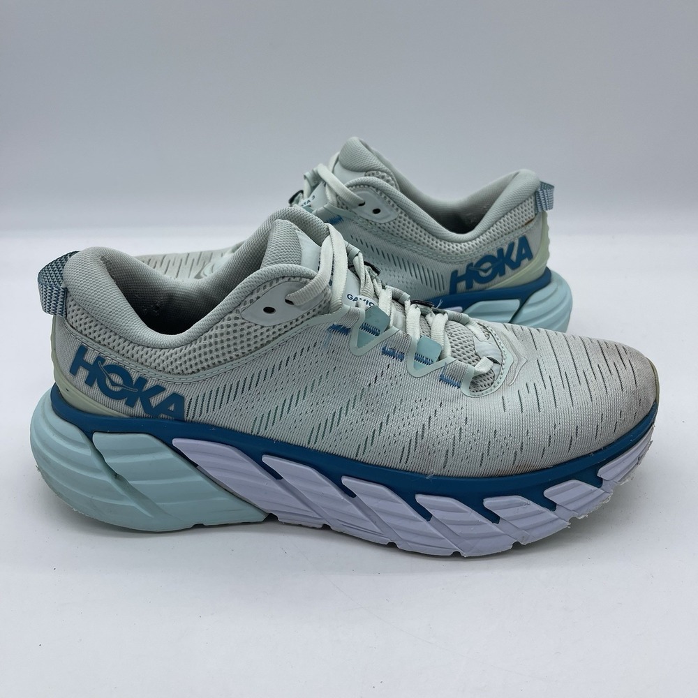 Hoka One One Gaviota 3 Women's Size 9.5 Running Shoes 1113521 MMBT Morning Mist